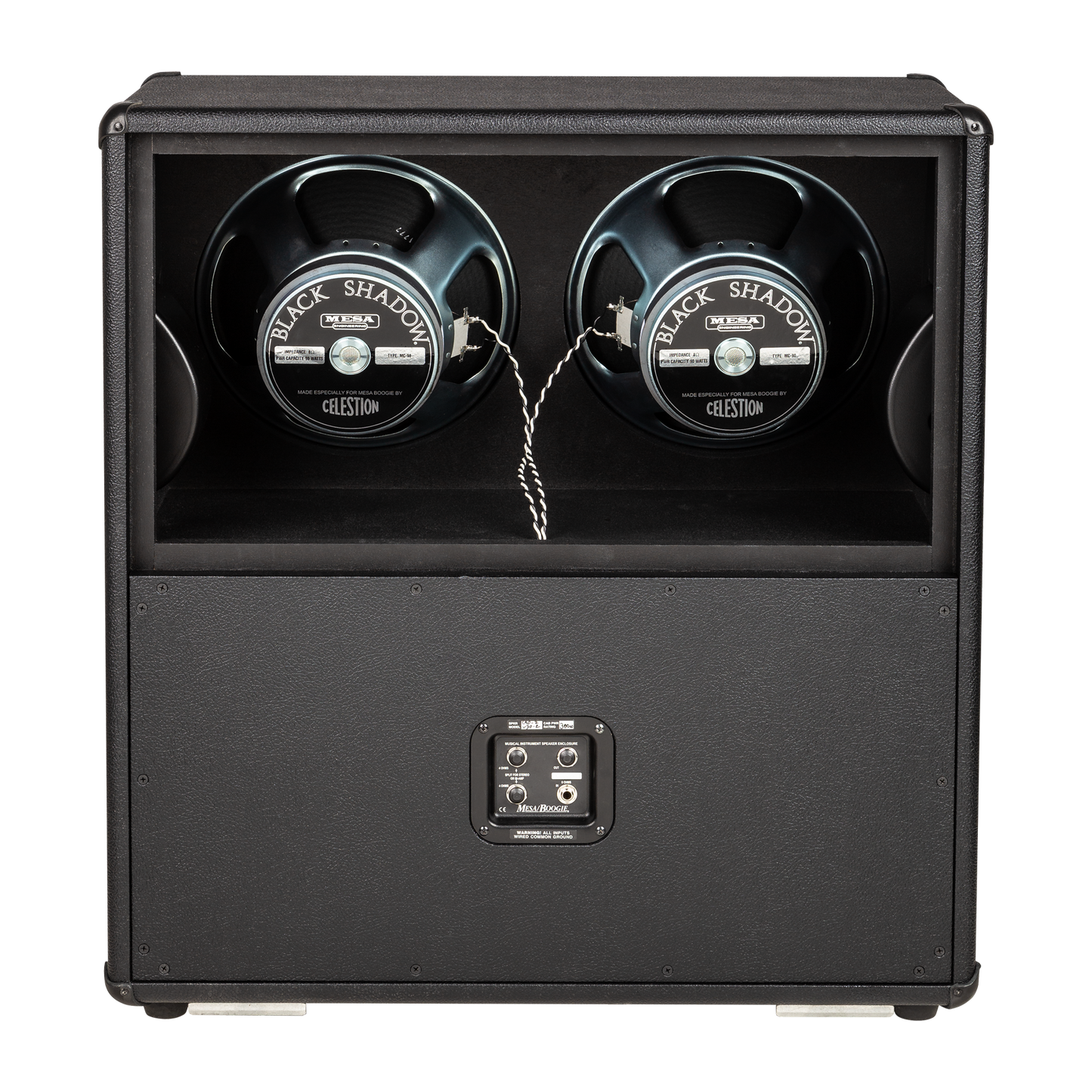 Mesa/Boogie Split Back 4 x 12-inch Guitar Cabinet - Black Bronco