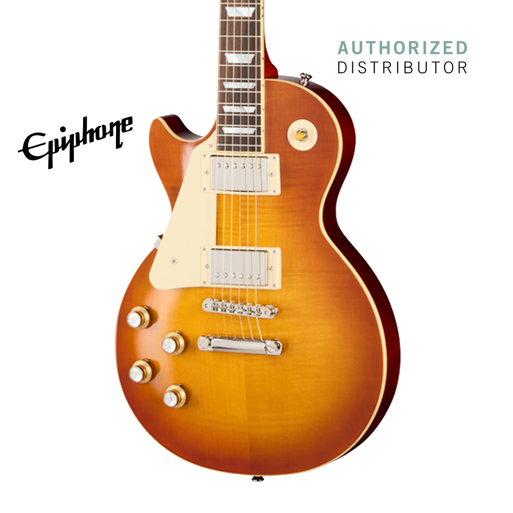 Epiphone 1960 Les Paul Standard Reissue Left-handed Electric Guitar - Iced Tea Burst