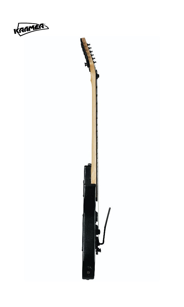Kramer Nightswan Left-handed Electric Guitar - Jet Black Metallic