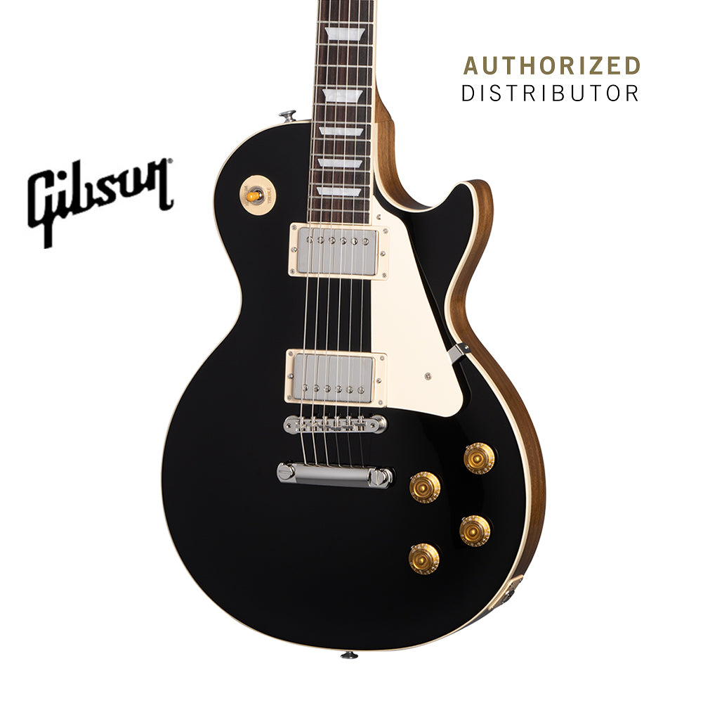 GIBSON LES PAUL STANDARD 50S PLAIN TOP ELECTRIC GUITAR - EBONY