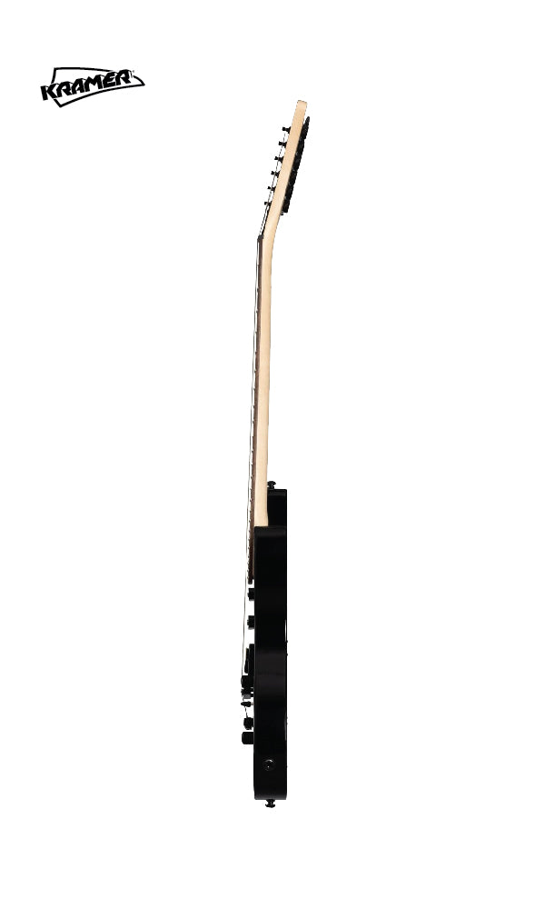 Kramer Striker Figured HSS Electric Guitar - Transparent Black