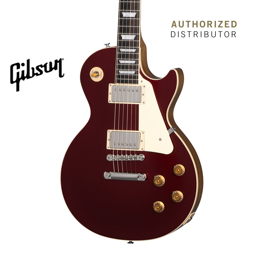 GIBSON LES PAUL STANDARD 50S PLAIN TOP ELECTRIC GUITAR - SPARKLING BURGUNDY