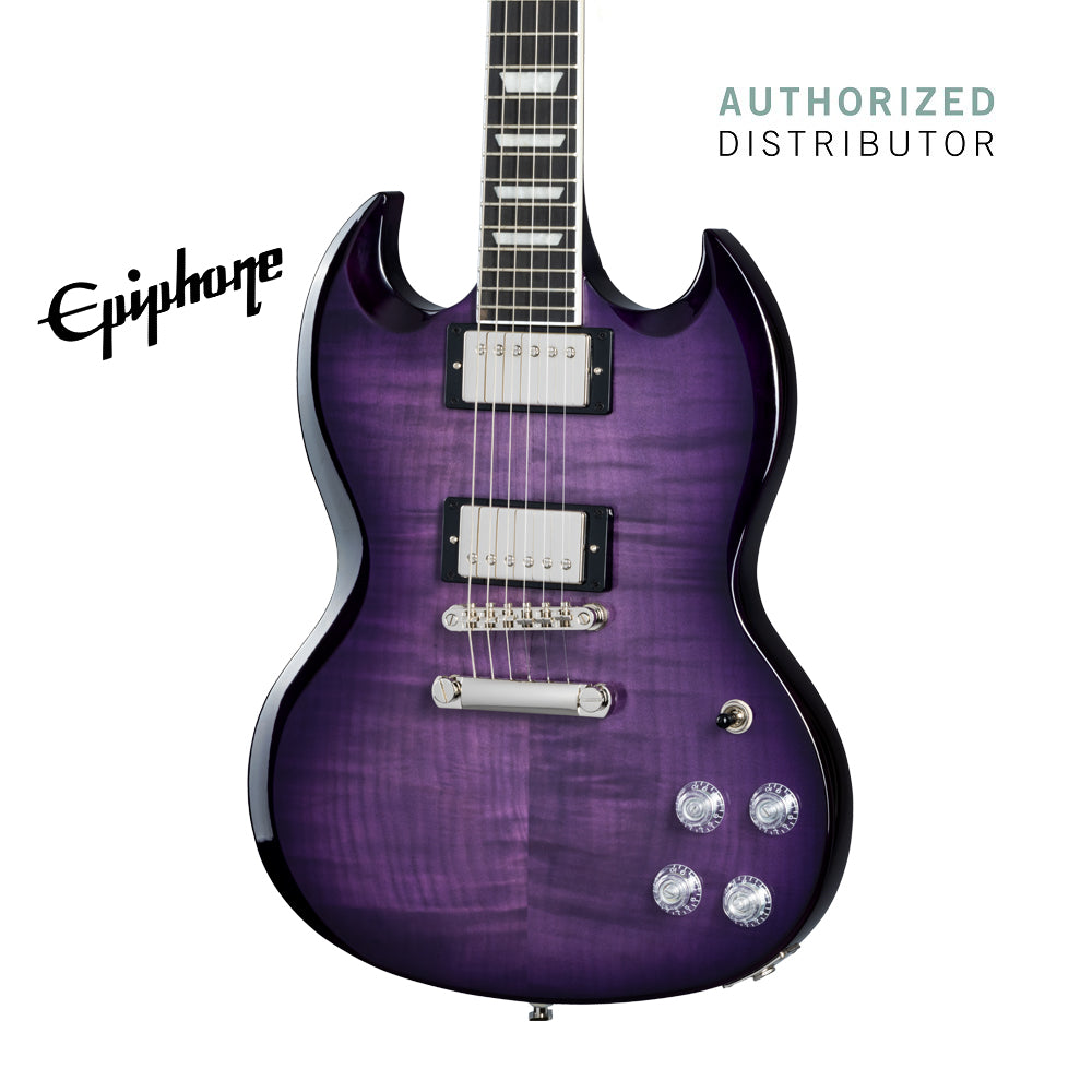 Epiphone SG Modern Figured Electric Guitar - Purple Burst