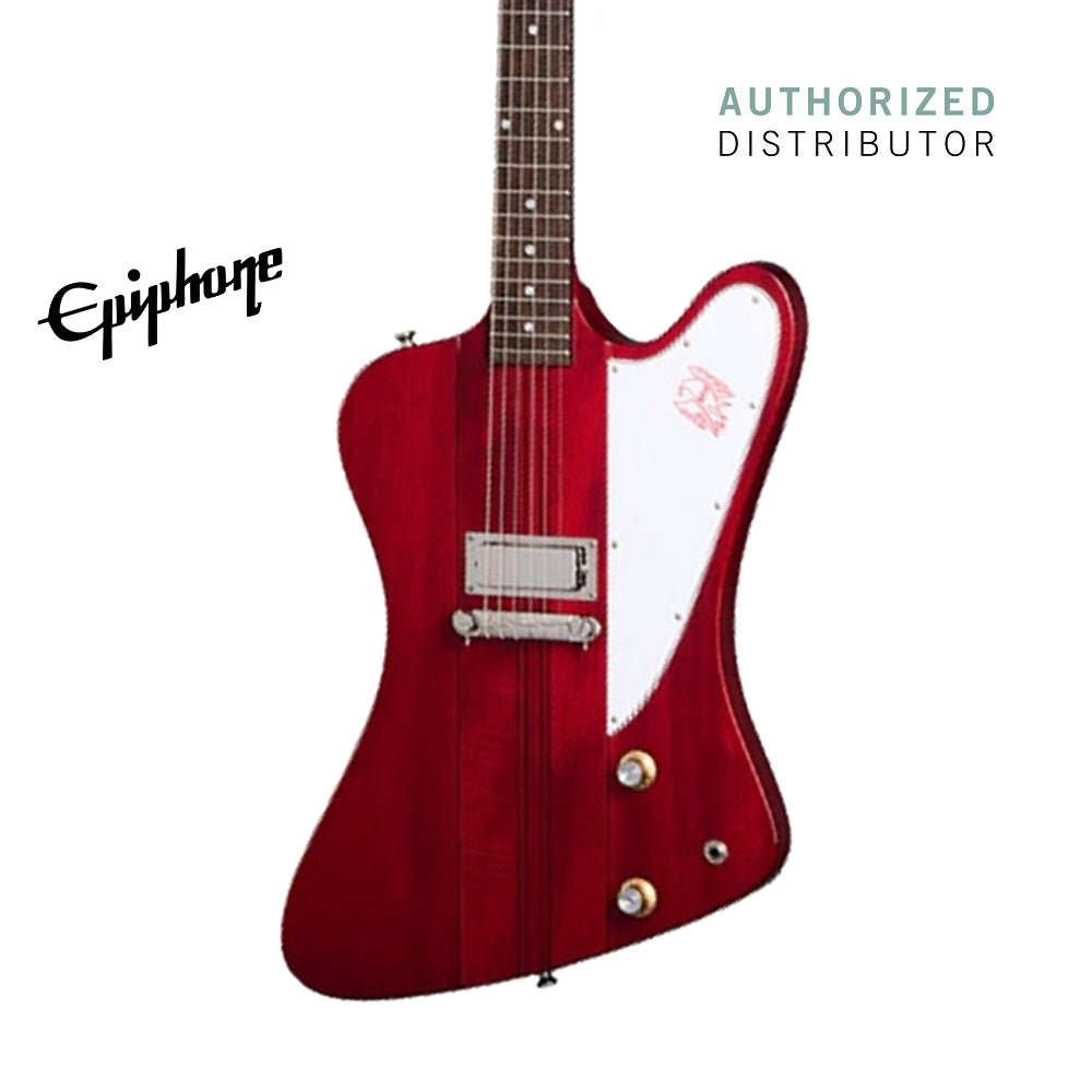 Epiphone Inspired by Gibson Custom 1963 Firebird I Reissue Electric Guitar - Cherry