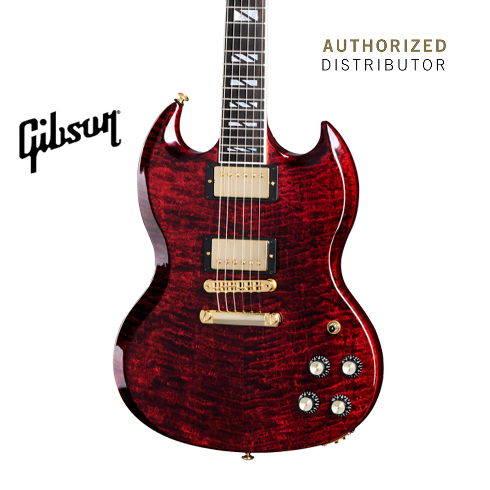 GIBSON SG SUPREME ELECTRIC GUITAR - WINE RED