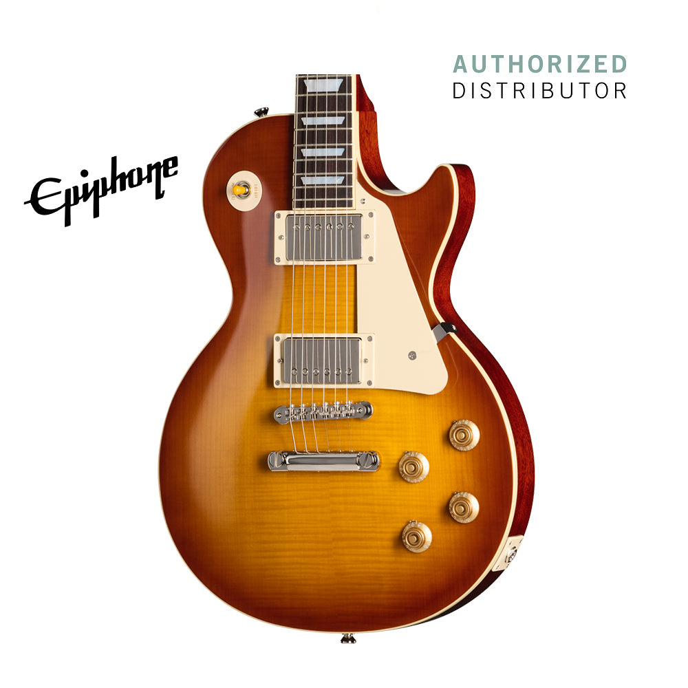 Epiphone Inspired by Gibson Custom 1959 Les Paul Standard Reissue Electric Guitar - Golden Poppy