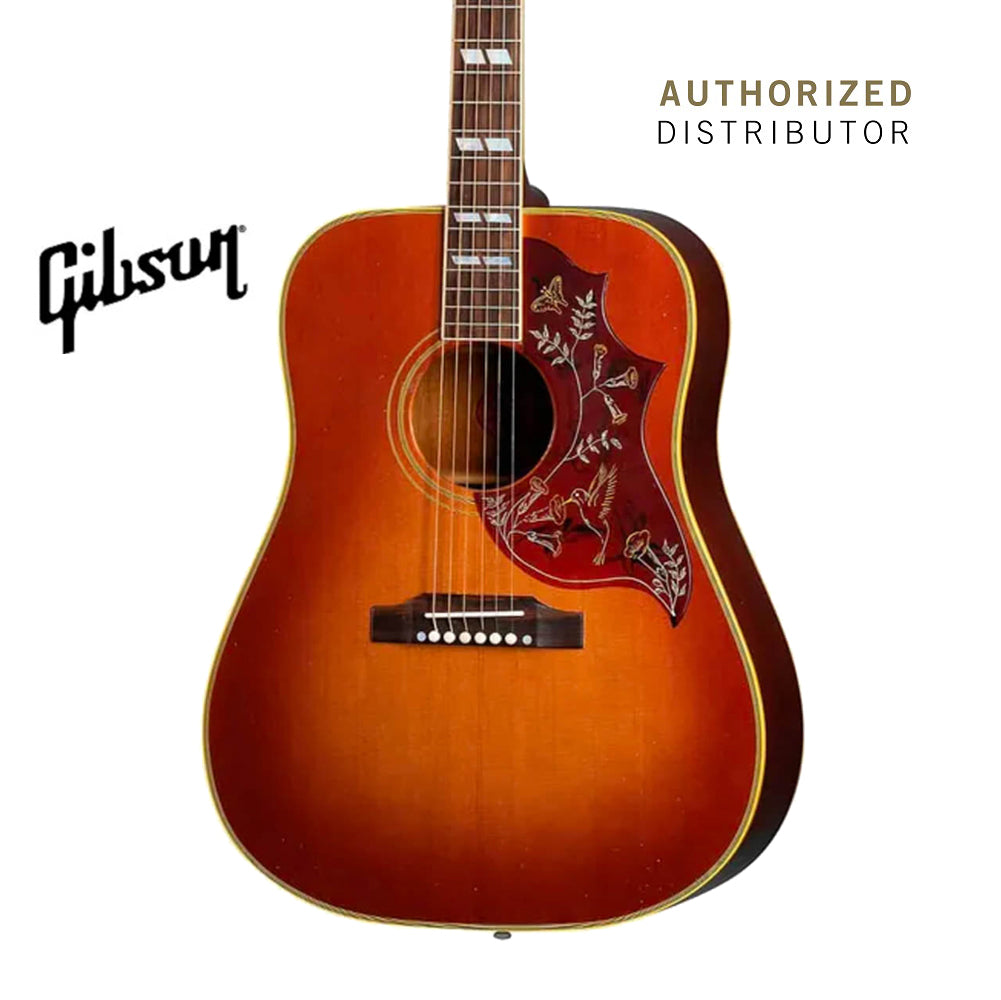 GIBSON 1960 HUMMINGBIRD MURPHY LAB LIGHT AGED ACOUSTIC GUITAR - CHERRY SUNBURST
