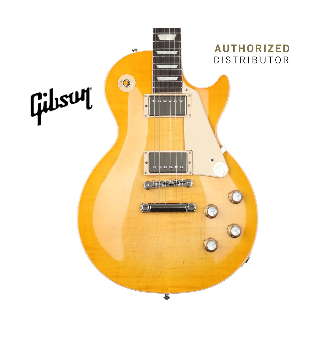 GIBSON USA LIMITED EDITION LES PAUL STANDARD '60S AAA TOP ELECTRIC GUITAR - LEMONBURST