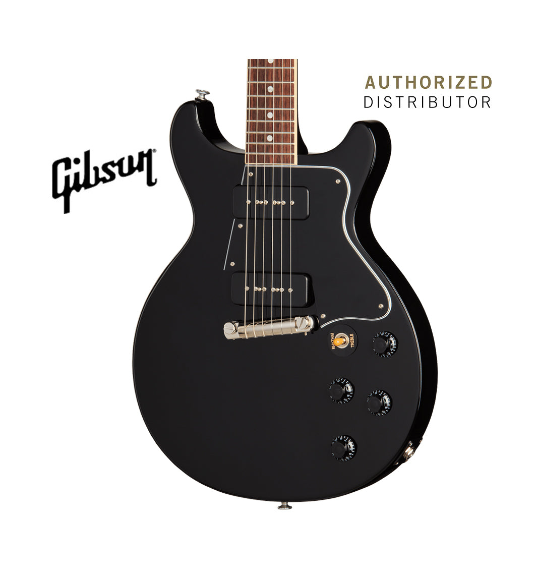 GIBSON LES PAUL SPECIAL DOUBLE CUTAWAY ELECTRIC GUITAR - EBONY