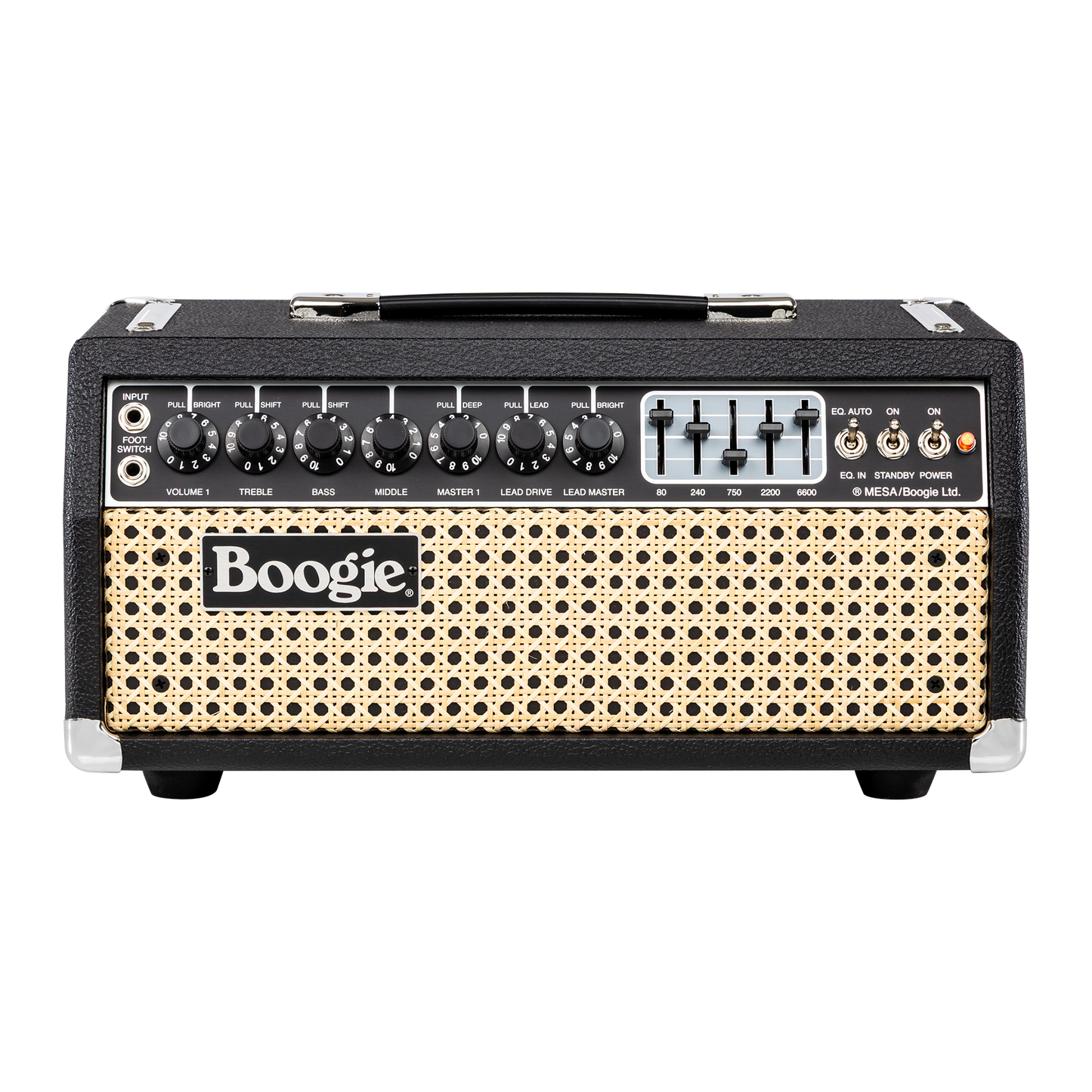 Mesa/Boogie Mark IIC+ HRG 100-watt Amplifier Head - Black with Wicker Grille