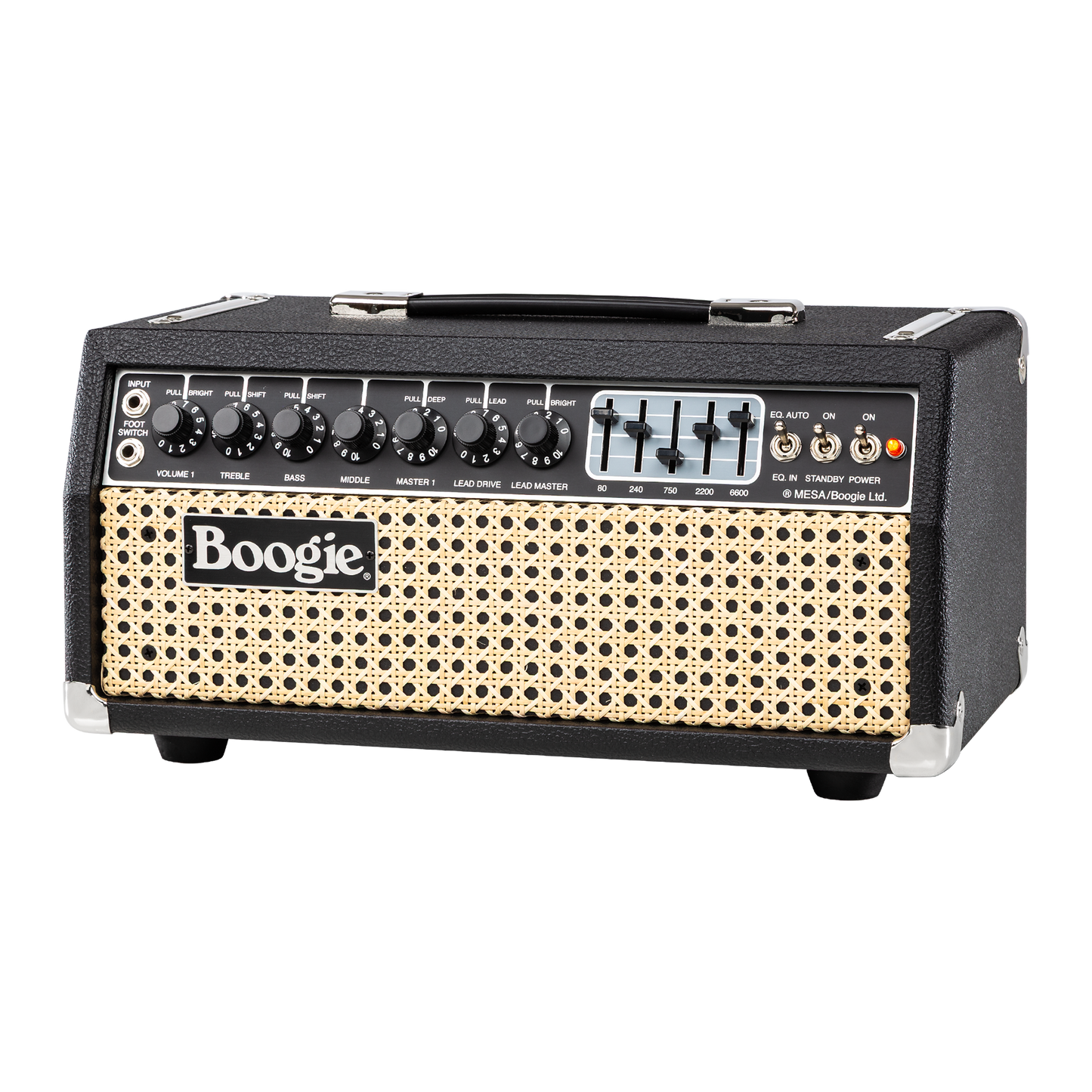 Mesa/Boogie Mark IIC+ HRG 100-watt Amplifier Head - Black with Wicker Grille