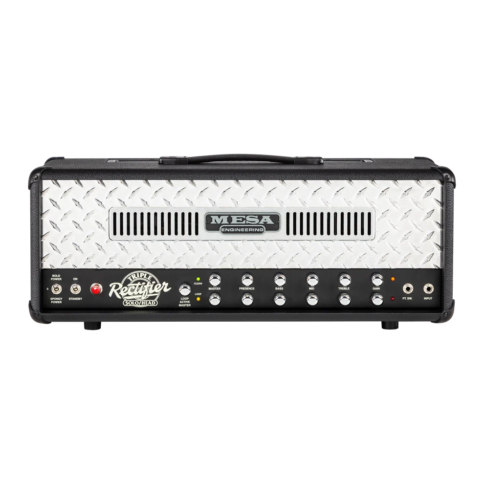 Mesa/Boogie '90s Triple Rectifier 150-watt Amplifier Head - Standard - Black Bronco (UK)