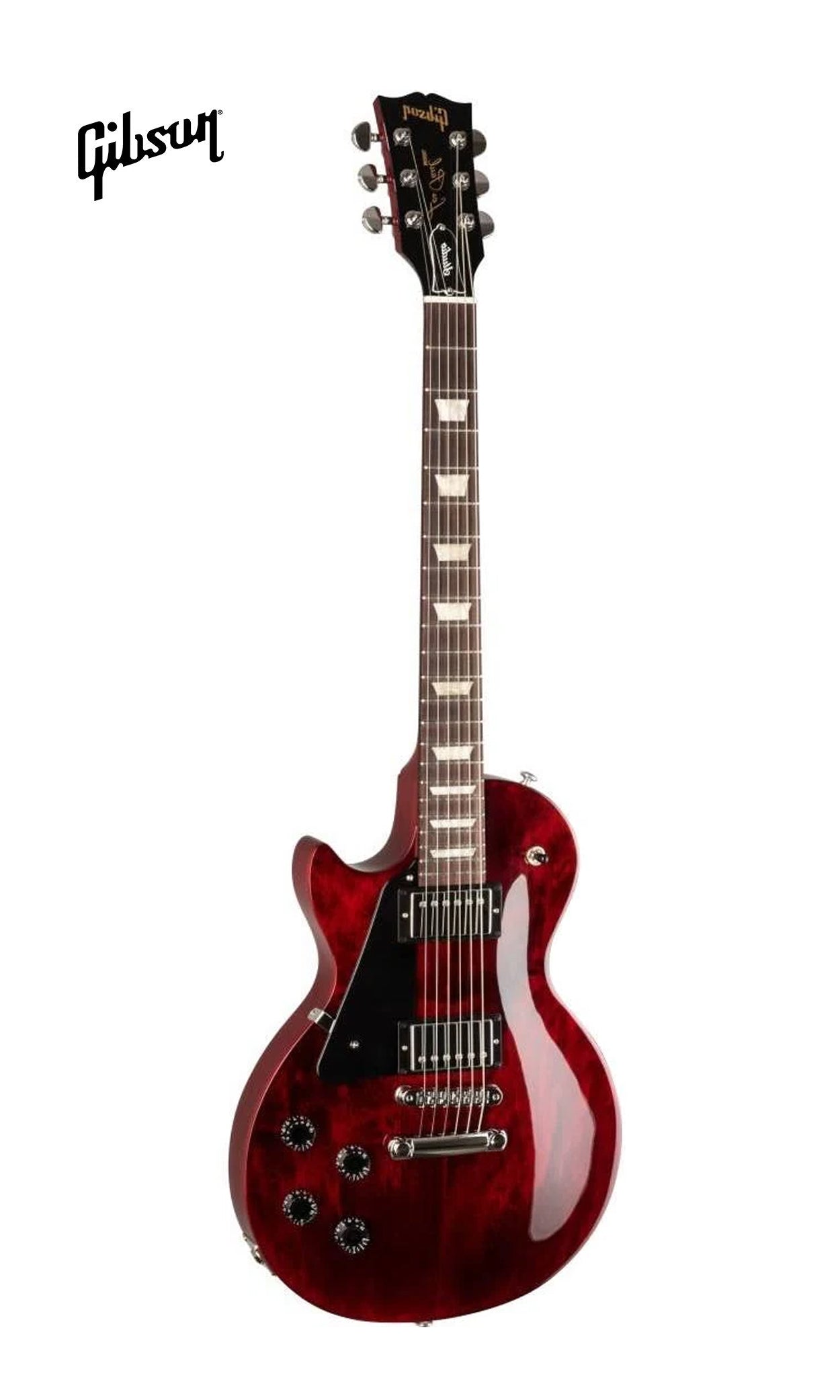 GIBSON LES PAUL STUDIO LEFT-HANDED ELECTRIC GUITAR - WINE RED