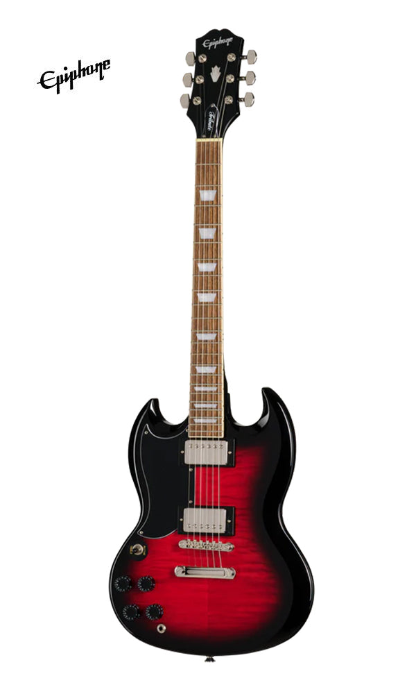 Epiphone SG Tribute Plus Left-handed Electric Guitar - Cherry Burst