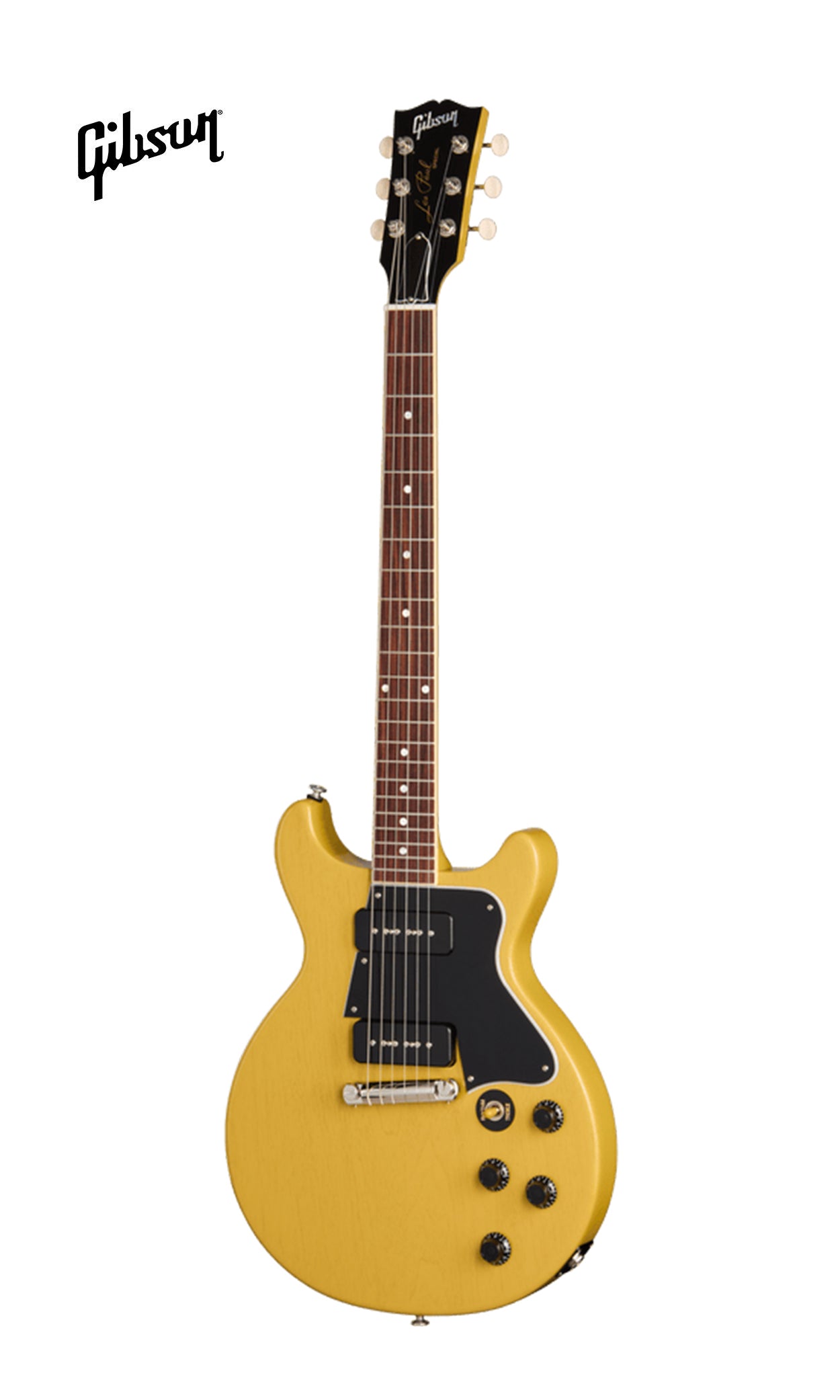 GIBSON LES PAUL SPECIAL DOUBLE CUTAWAY ELECTRIC GUITAR - TV YELLOW