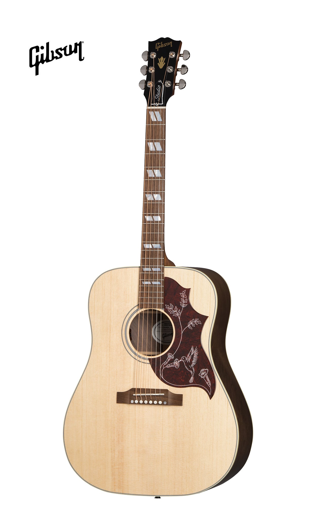 GIBSON HUMMINGBIRD STUDIO WALNUT ACOUSTIC-ELECTRIC GUITAR - NATURAL