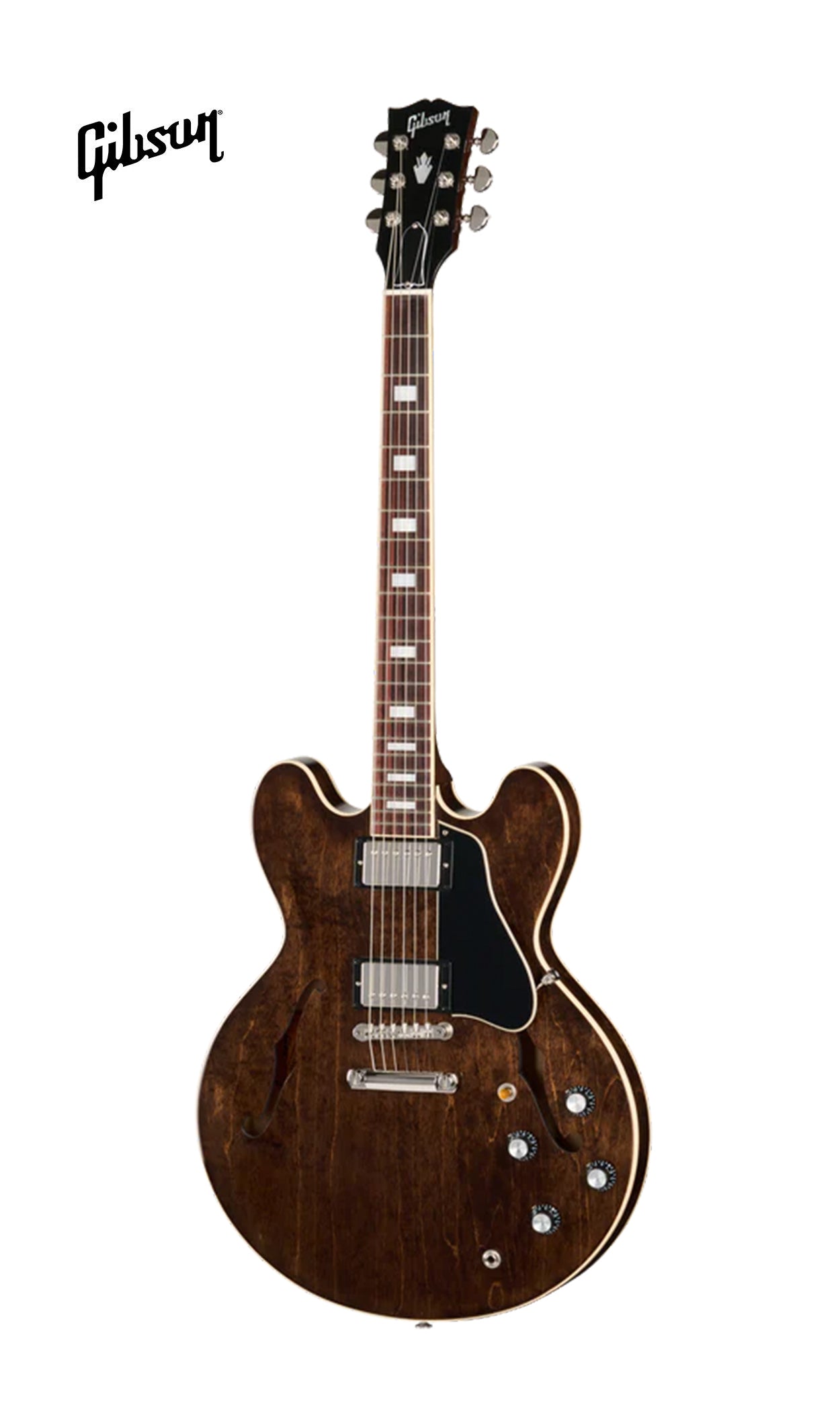 GIBSON ES-335 60S SEMI-HOLLOWBODY ELECTRIC GUITAR - DARK WALNUT (ES335)