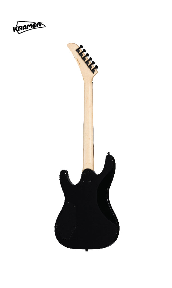 Kramer Striker Figured HSS Electric Guitar - Transparent Black