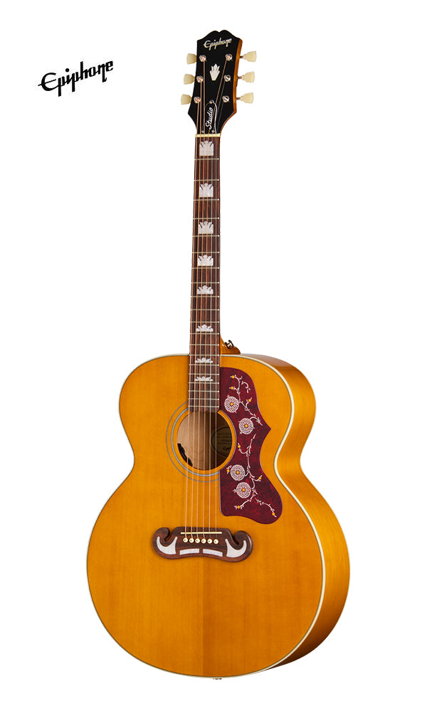 Epiphone J-200 Studio Acoustic-electric Guitar - Antique Natural