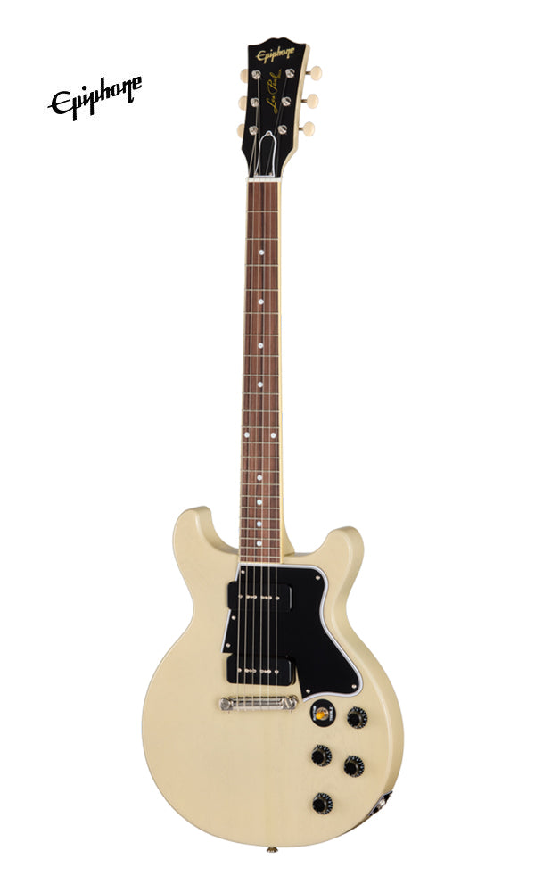 Epiphone Inspired by Gibson Custom 1960 Les Paul Special Double Cut Reissue Electric Guitar - TV White