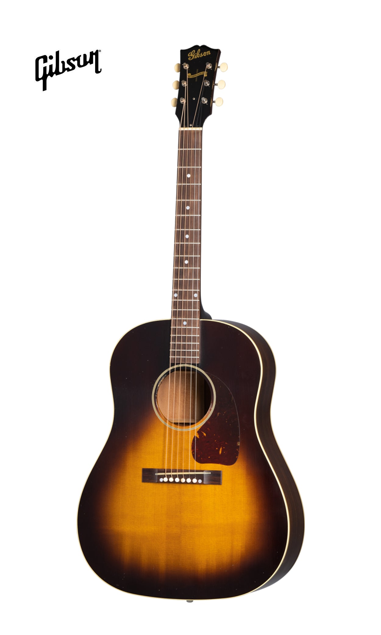 GIBSON 1942 BANNER J-45 MURPHY LAB LIGHT AGED ACOUSTIC GUITAR - VINTAGE SUNBURST (J45)