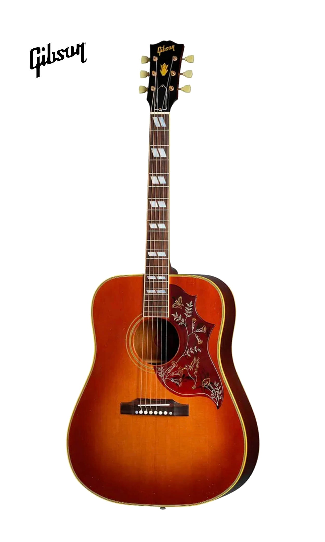 GIBSON 1960 HUMMINGBIRD MURPHY LAB LIGHT AGED ACOUSTIC GUITAR - CHERRY SUNBURST