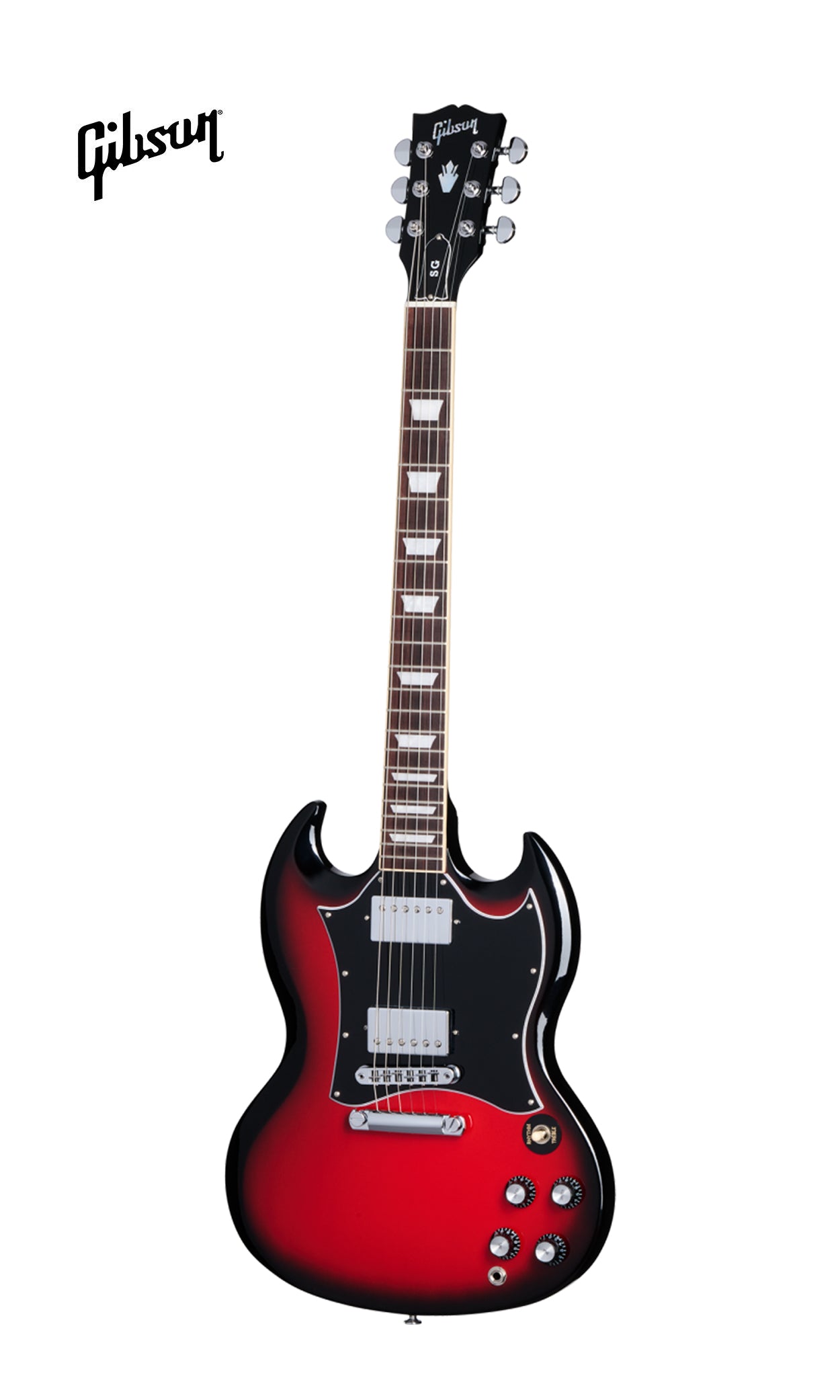 GIBSON SG STANDARD ELECTRIC GUITAR - CARDINAL RED BURST