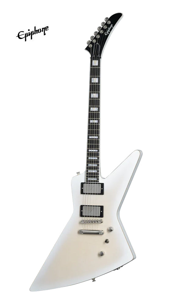 Epiphone Extura Prophecy Electric Guitar with Premium Gig Bag - Aged White Tiger