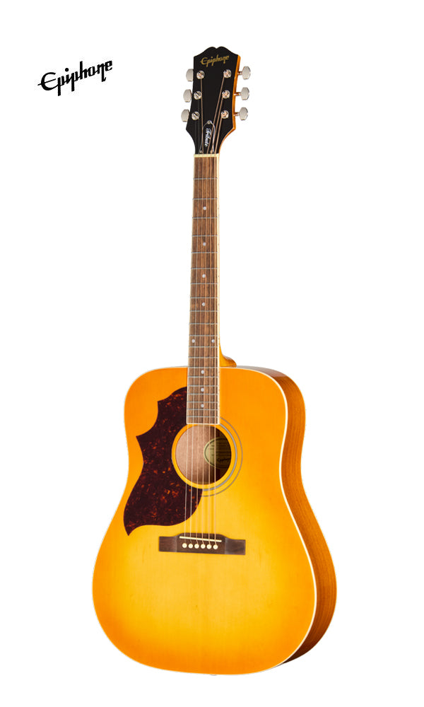 Epiphone Hummingbird Tribute Left-handed Acoustic Guitar - Heritage Cherry Sunburst