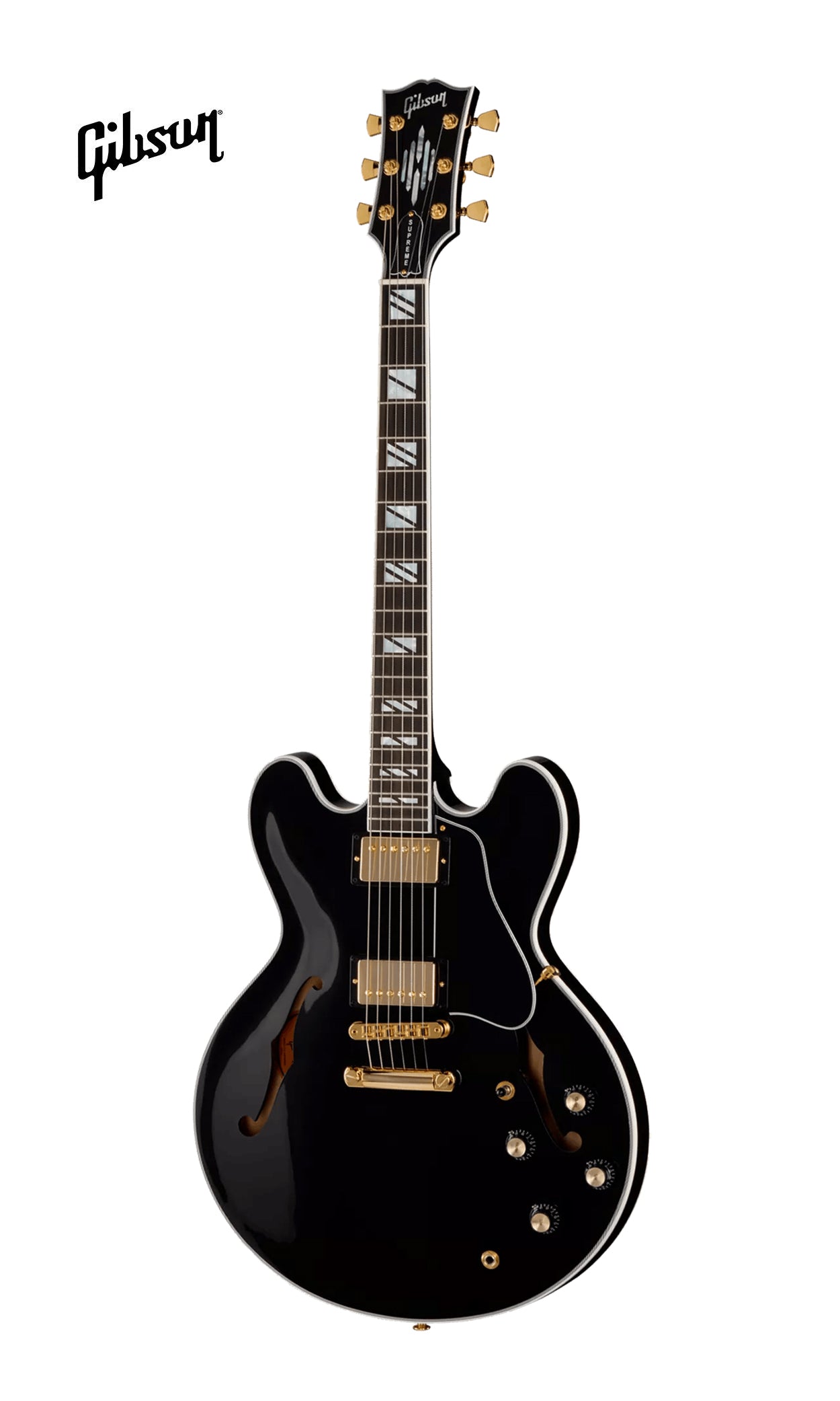 GIBSON ES SUPREME ELECTRIC GUITAR - EBONY