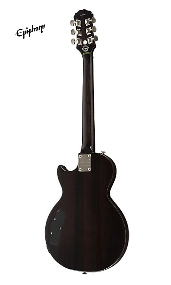 Epiphone Ltd Ed Les Paul Special-II Plus Top Best Beginner Electric Guitar - Transparent Black