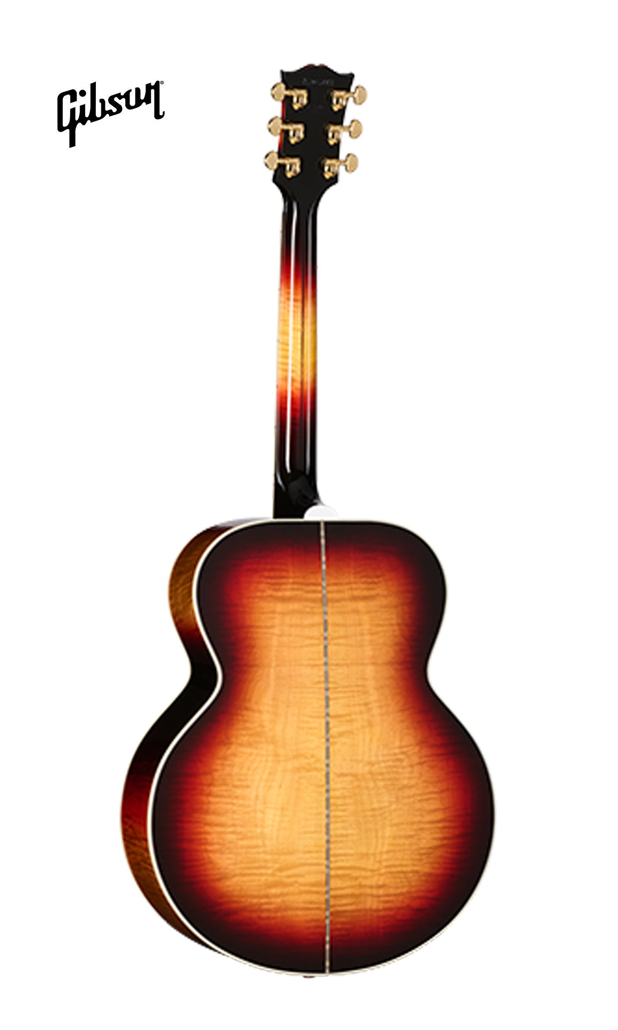 GIBSON ACOUSTIC SJ-200 STANDARD MAPLE LEFT-HANDED ACOUSTIC-ELECTRIC GUITAR - TRI-BURST