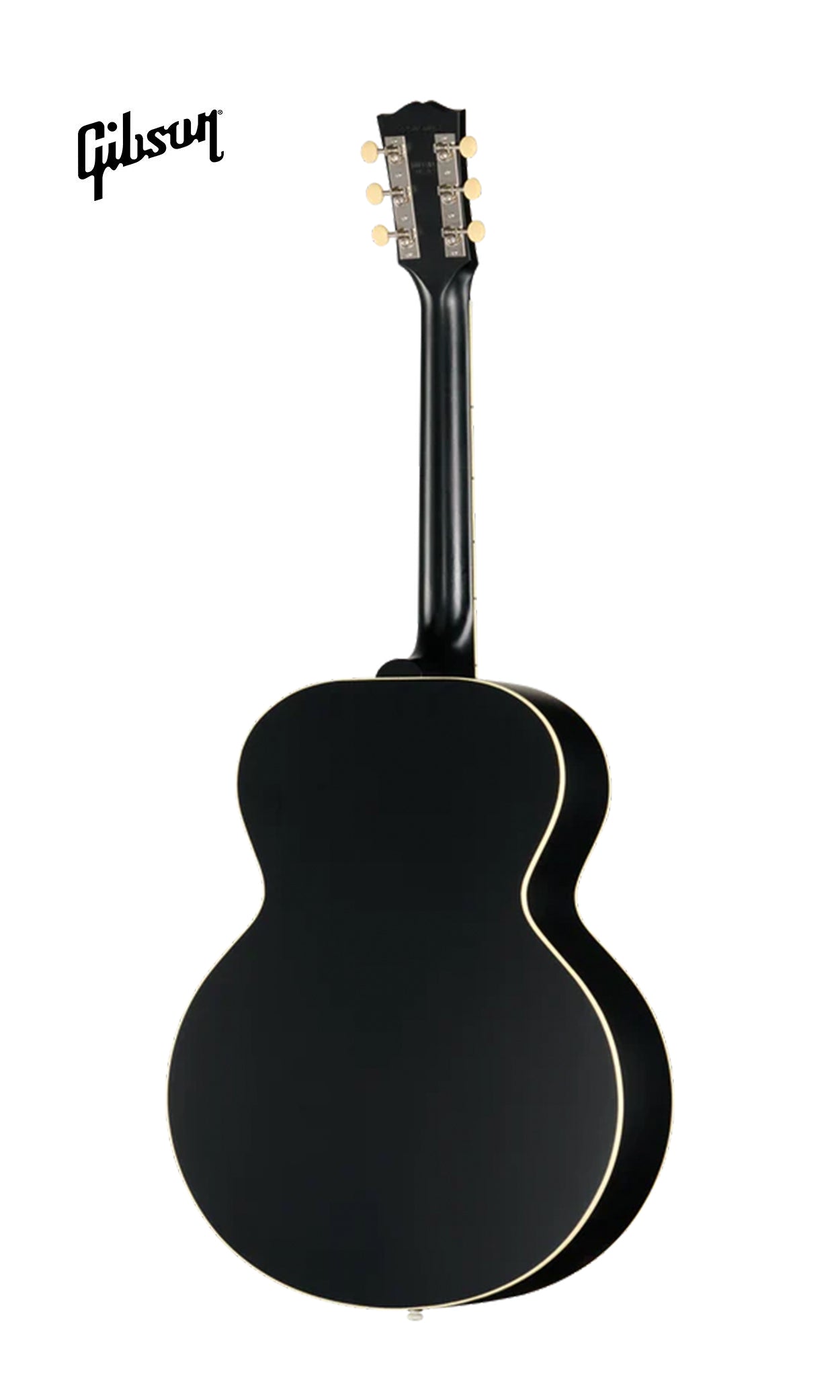 GIBSON ACOUSTIC J-185 CENTURY 12-FRET ACOUSTIC GUITAR - EBONY