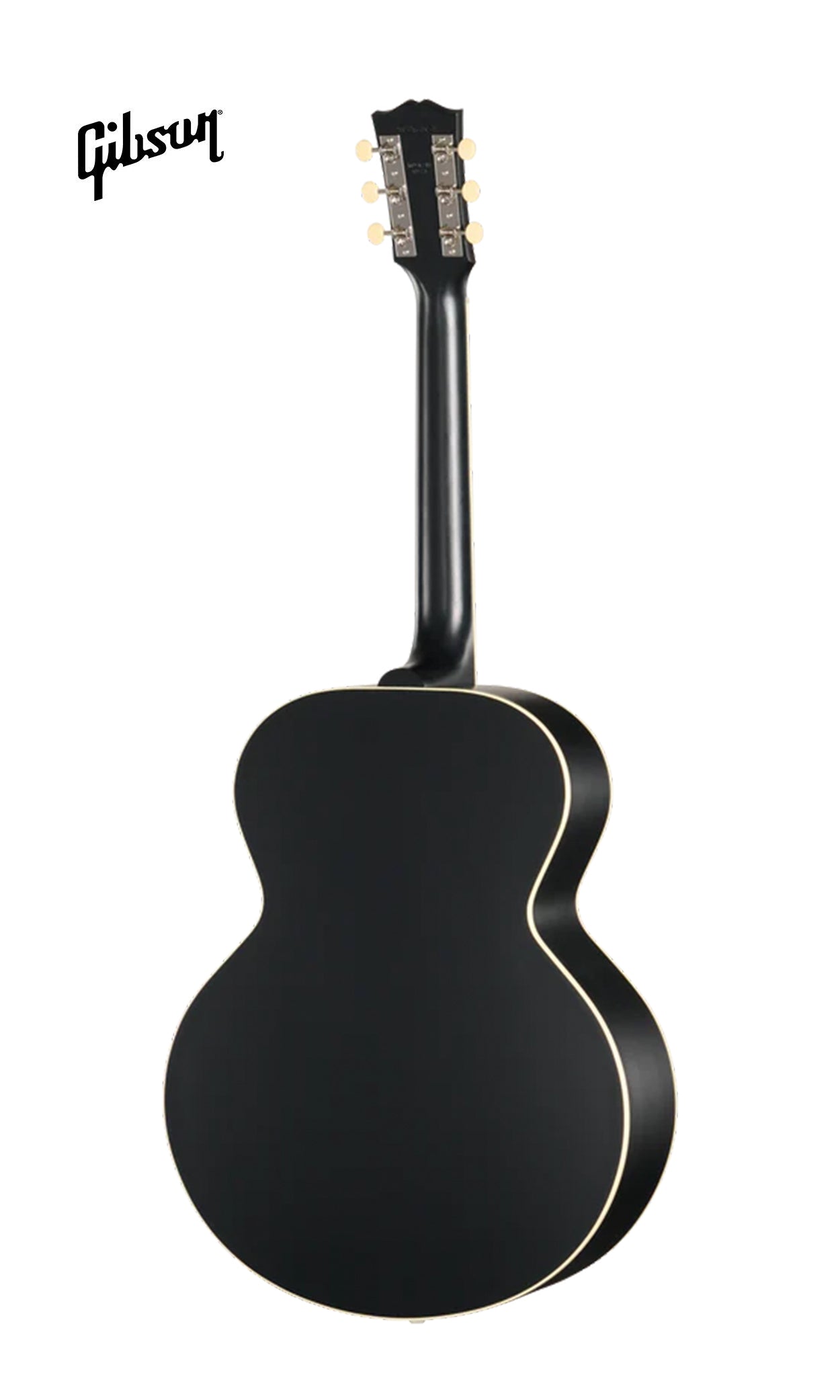 GIBSON ACOUSTIC J-185 CENTURY 12-FRET LEFT-HANDED ACOUSTIC GUITAR - EBONY