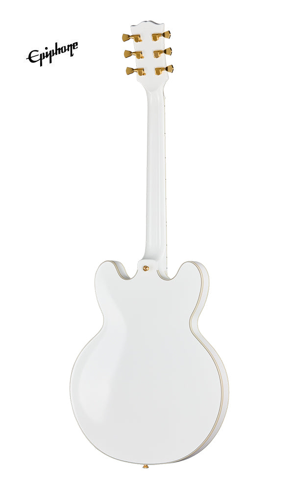 Epiphone Inspired by Gibson Custom Alex Lifeson 1976 ES-355 Reissue Electric Guitar - Alpine White