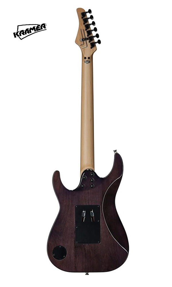 Kramer Volante Quilt HHFR Electric Guitar with Premium Bag - Ultraviolet Burst