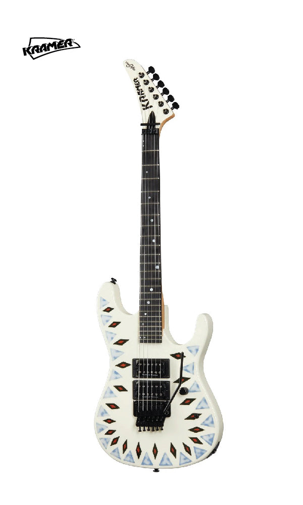Kramer Nightswan Electric Guitar - Aztec Marble Graphic