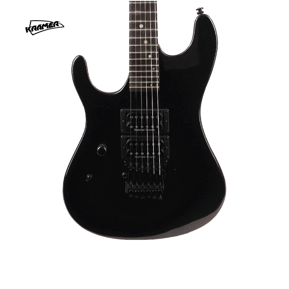 Kramer Nightswan Left-handed Electric Guitar - Jet Black Metallic