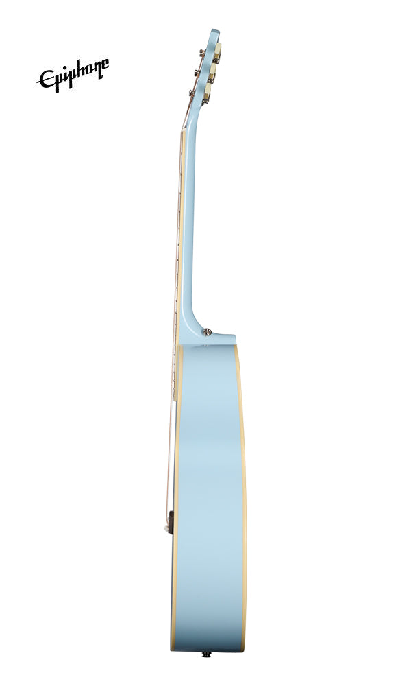 (Epiphone Inspired by Gibson Custom) Epiphone J-180 LS Acoustic-Electric Guitar - Frost Blue