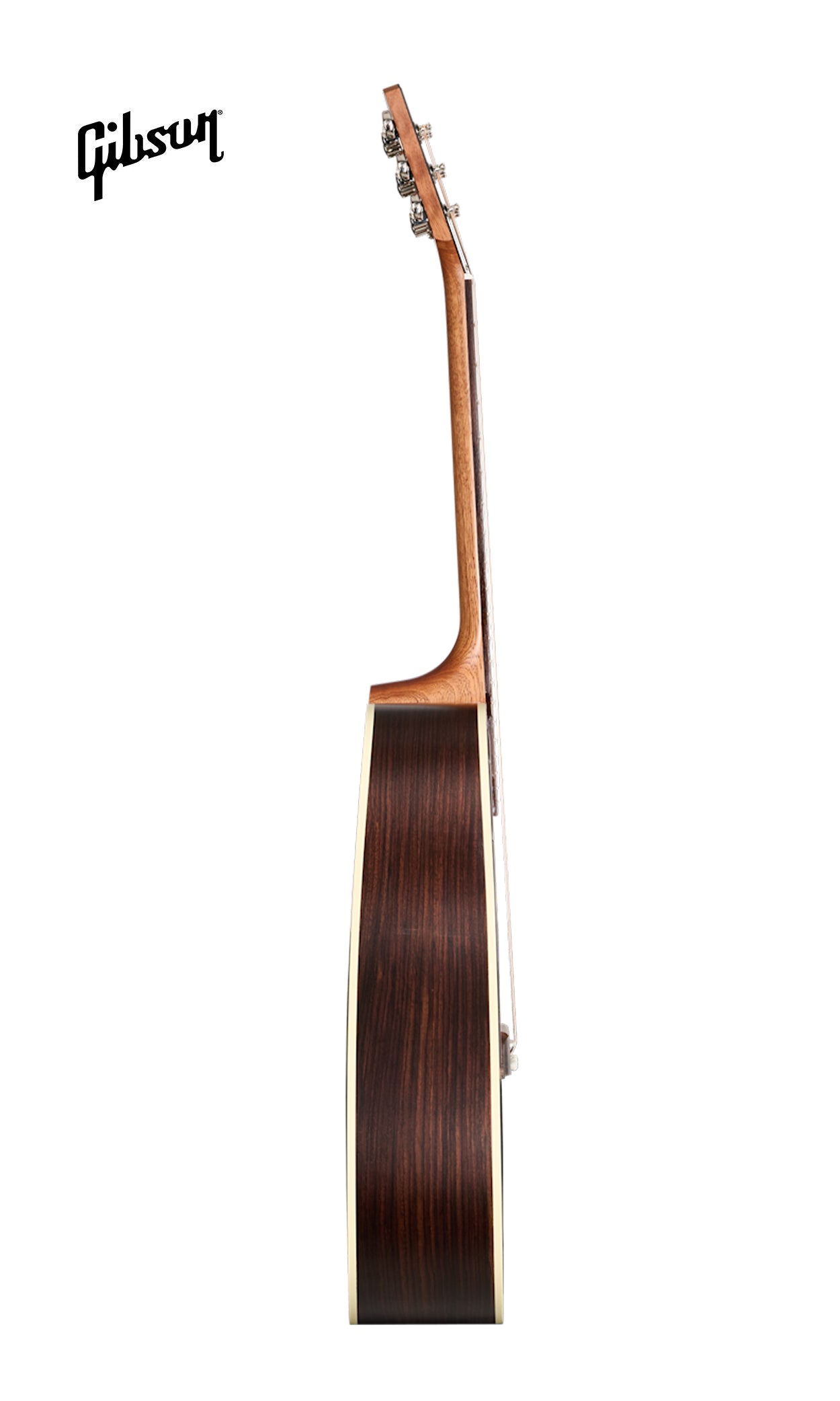 GIBSON ACOUSTIC HUMMINGBIRD STUDIO ROSEWOOD LEFT-HANDED ACOUSTIC-ELECTRIC GUITAR - ROSEWOOD BURST WITH GLOSS TOP