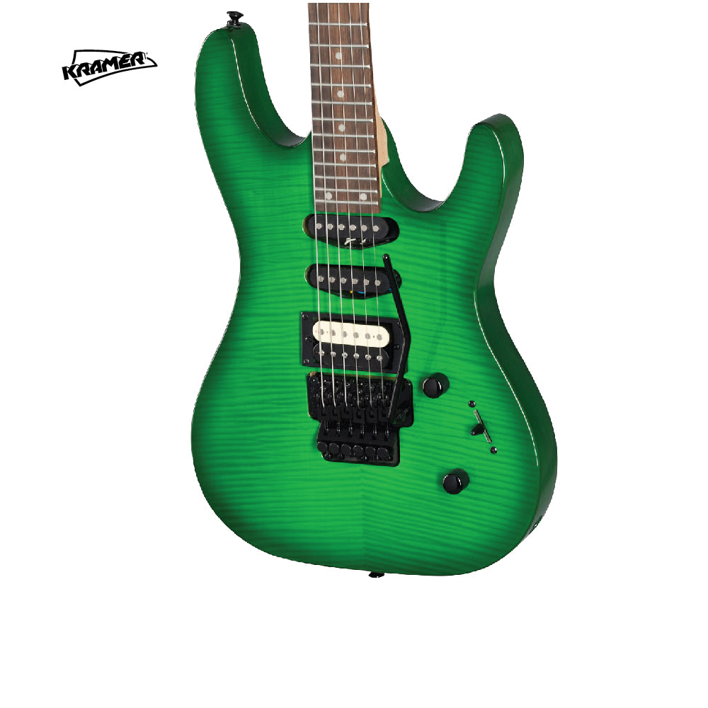 Kramer Striker Figured HSS Electric Guitar, Floyd Rose - Wild Ivy