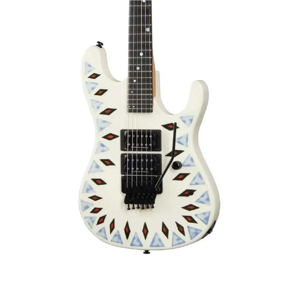 Kramer Nightswan Electric Guitar - Aztec Marble Graphic
