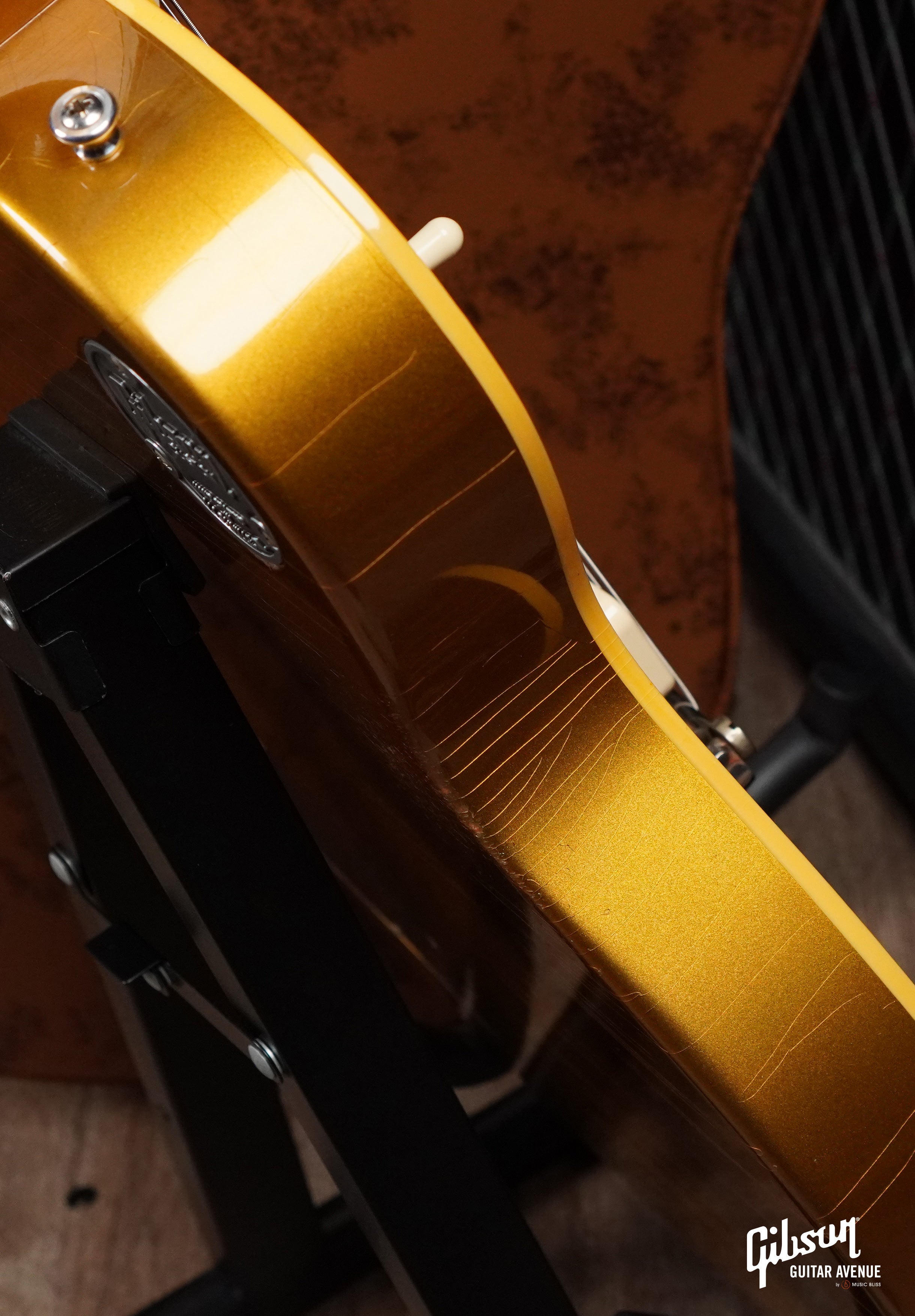 GIBSON 1954 LES PAUL STANDARD REISSUE ALL GOLD MURPHY LAB LIGHT AGED