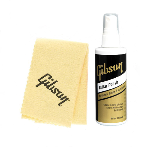 GIBSON ACCESSORIES GUITAR POLISH & CLOTH COMBO (AIGG-950)