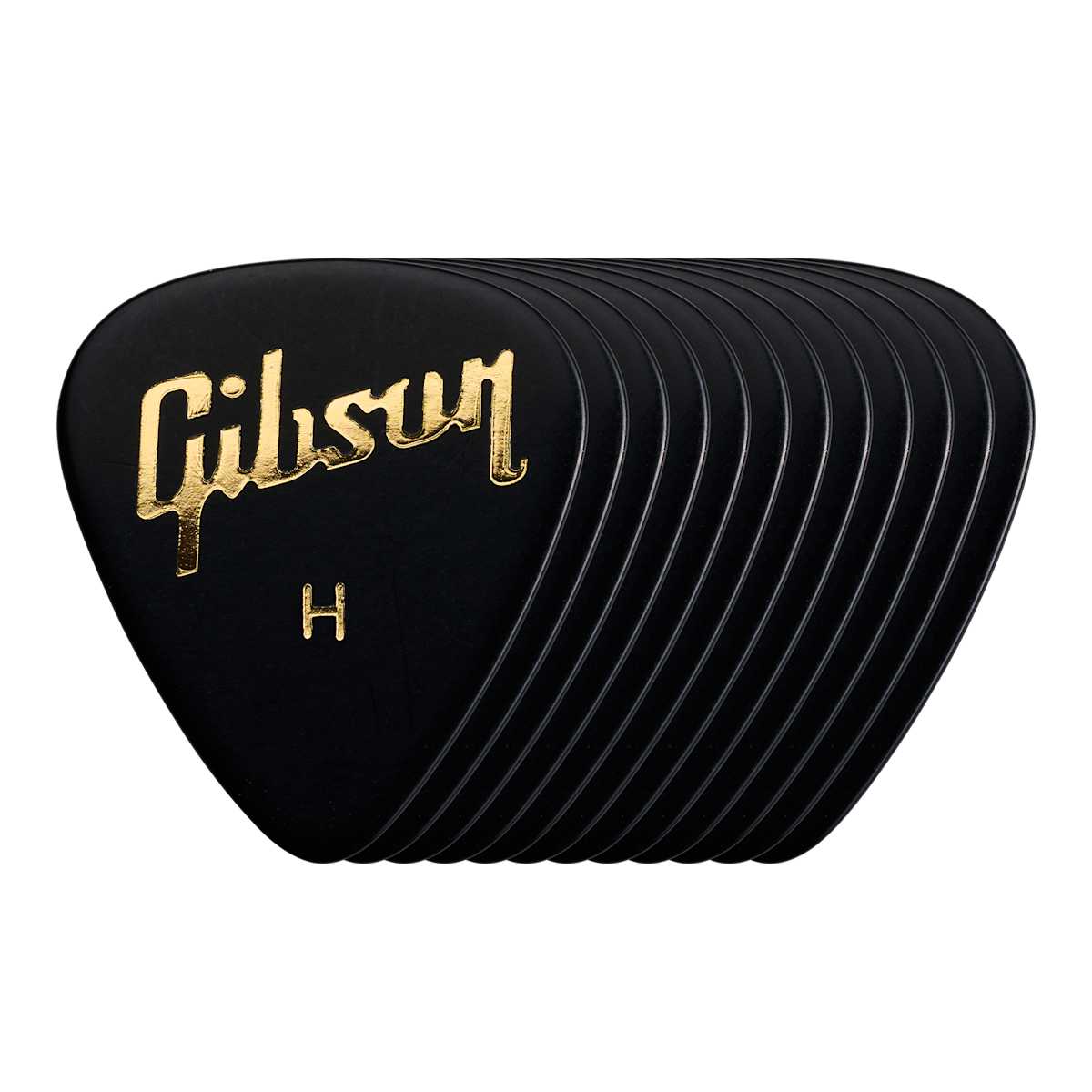 GIBSON ACCESSORIES STANDARD PICKS HEAVY, 12 PACK (APRB12-74H)
