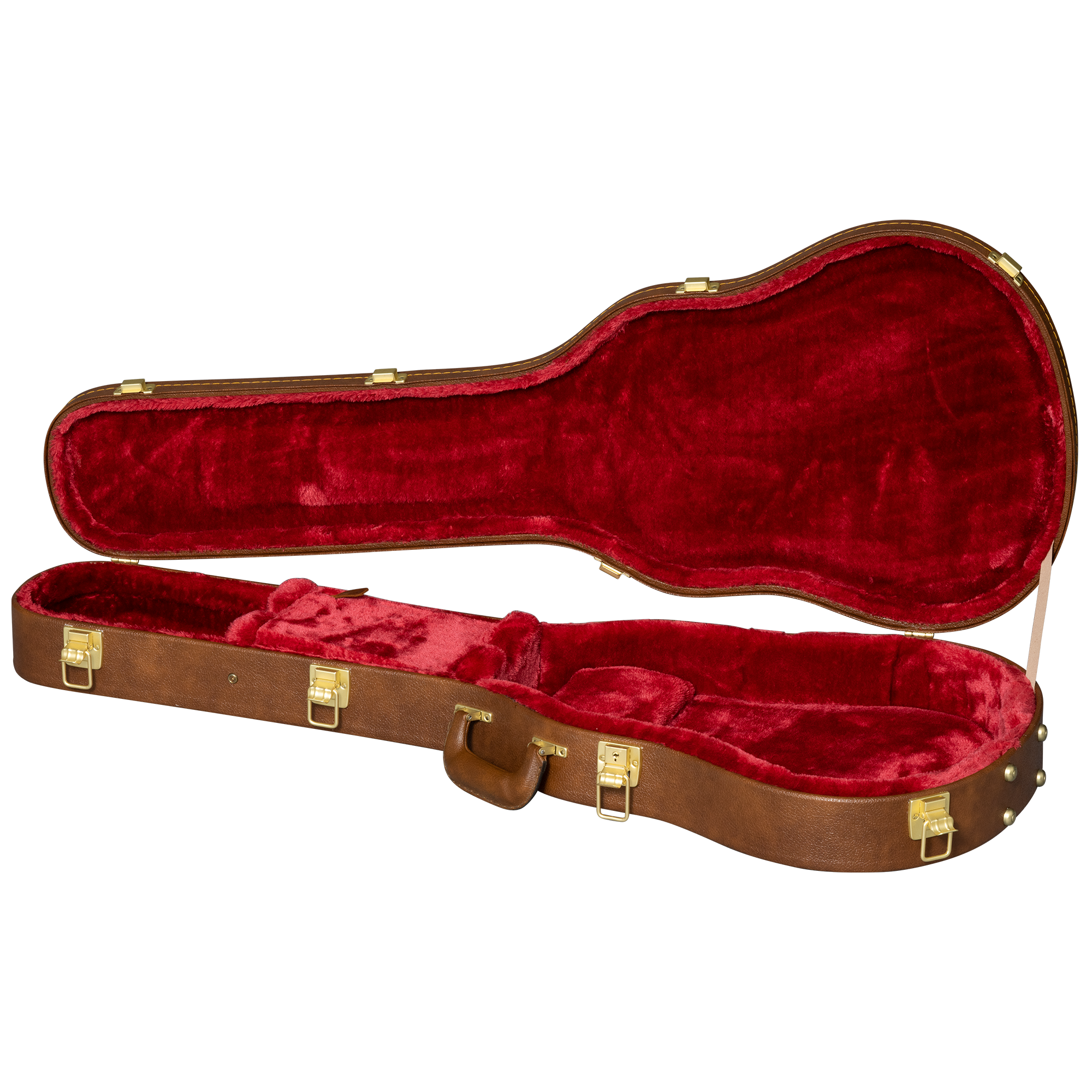 GIBSON ACCESSORIES ES-339 ORIGINAL HARDSHELL CASE - BROWN (AS339CASE-ORG)