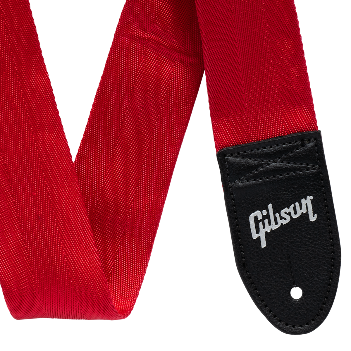 GIBSON ACCESSORIES THE SEATBELT GUITAR STRAP - RED (ASBELT-RED)