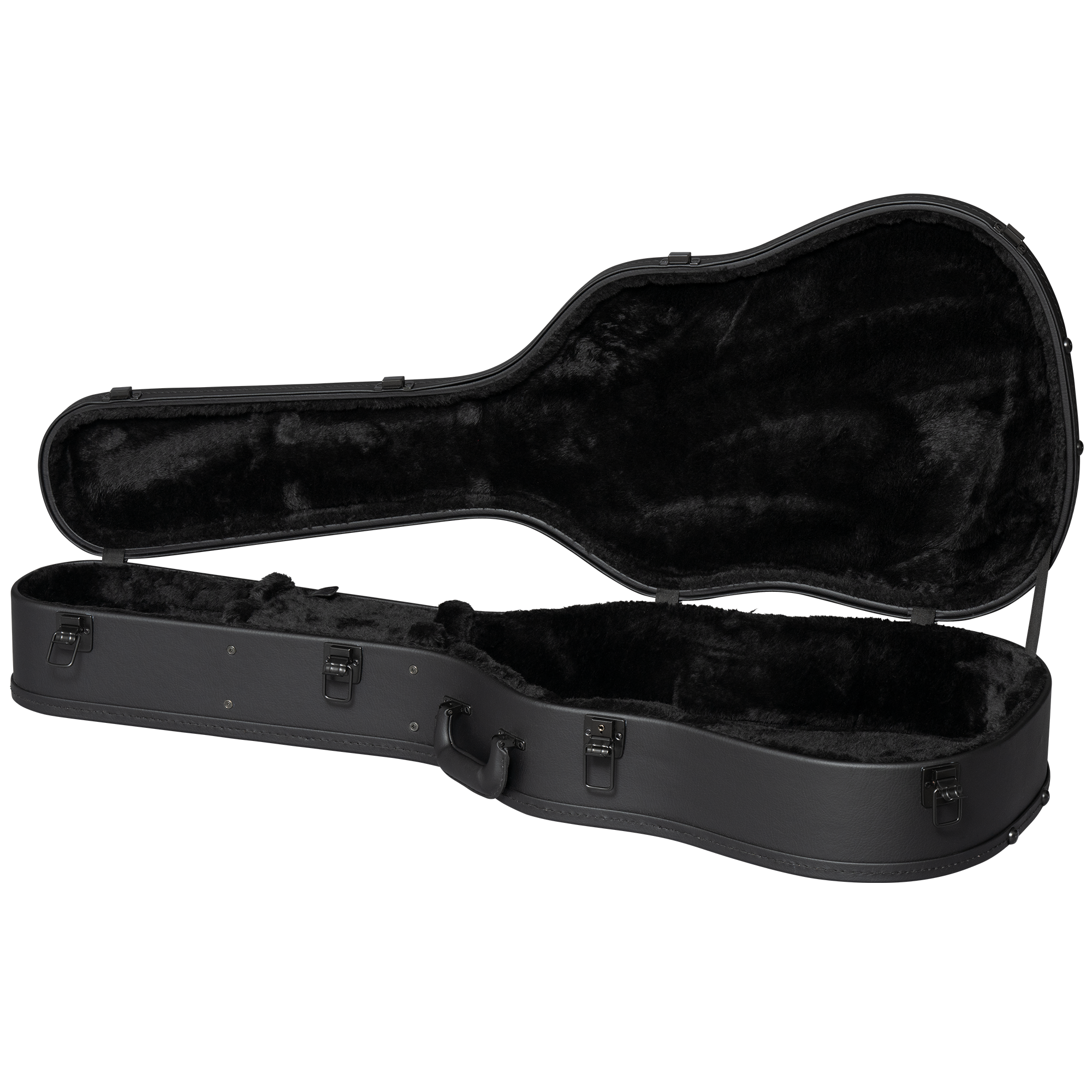 GIBSON ACCESSORIES DREADNOUGHT MODERN HARDSHELL CASE - BLACK (ASDNCASE-MDR)
