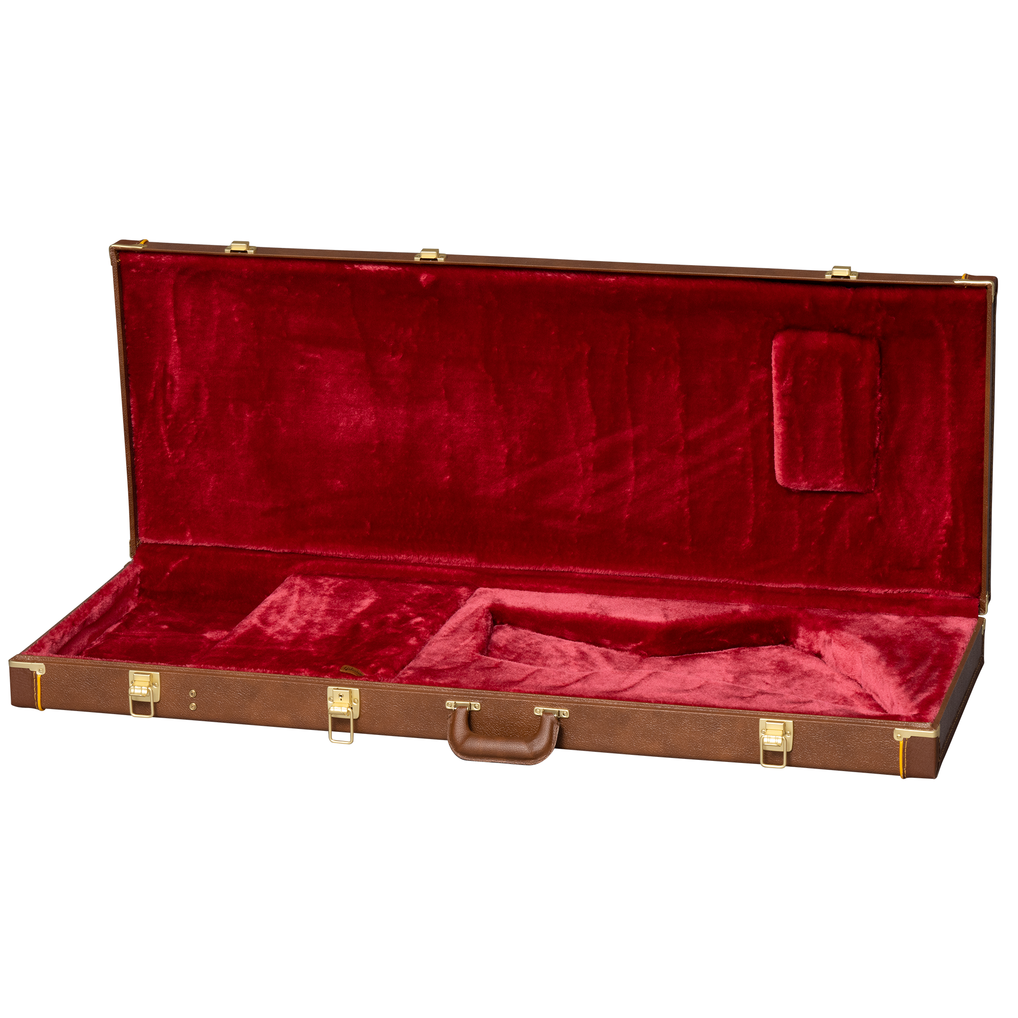 GIBSON ACCESSORIES EXPLORER ORIGINAL HARDSHELL CASE - BROWN (ASEXPCASE-ORG)