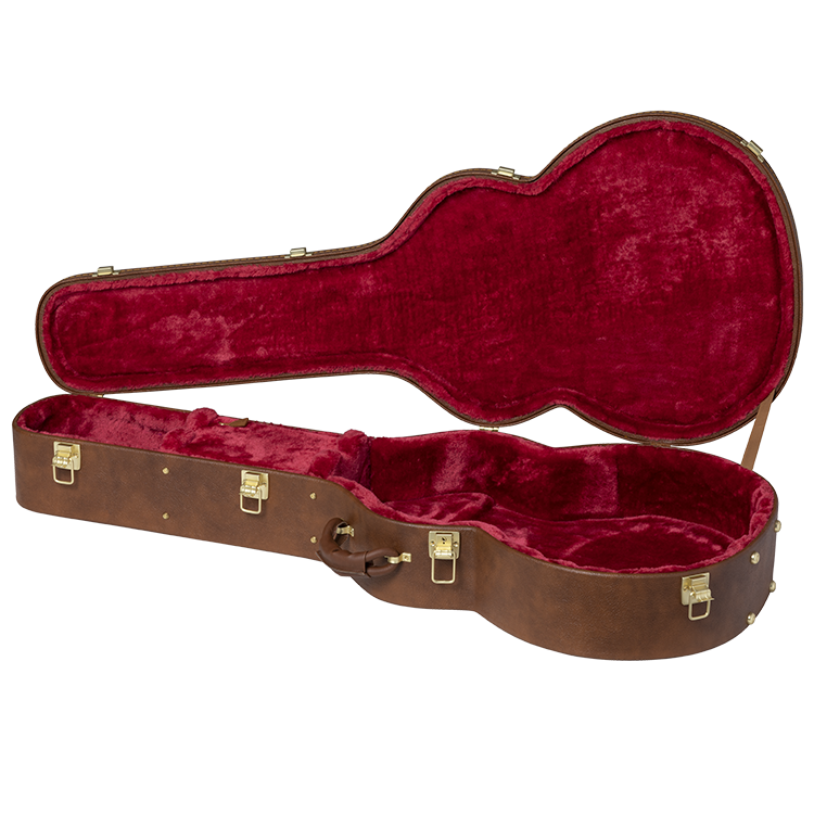GIBSON ACCESSORIES SJ-200 ORIGINAL HARDSHELL CASE - BROWN (ASJ200CASE-ORG)